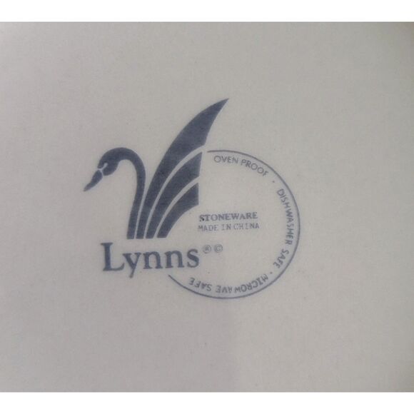 Vtg Lynns Stoneware Mayflower pattern soup/salad bowls (4 each) - Picture 9 of 11